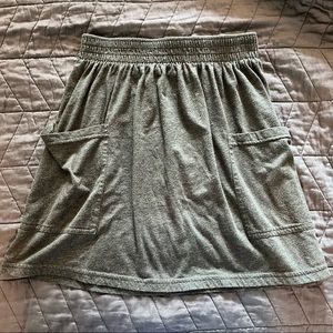American Apparel Charcoal Grey Miniskirt size M